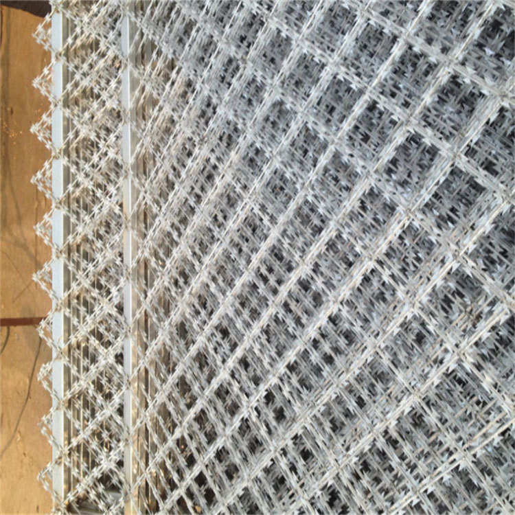 圍墻防爬刺刀網 圍墻防爬刺刀網