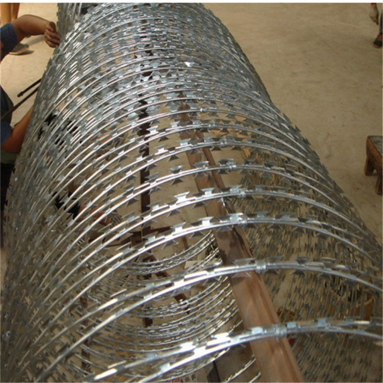 獄墻上鋼網墻刀刺網型號圖片4 獄墻上鋼網墻刀刺網型號圖片4