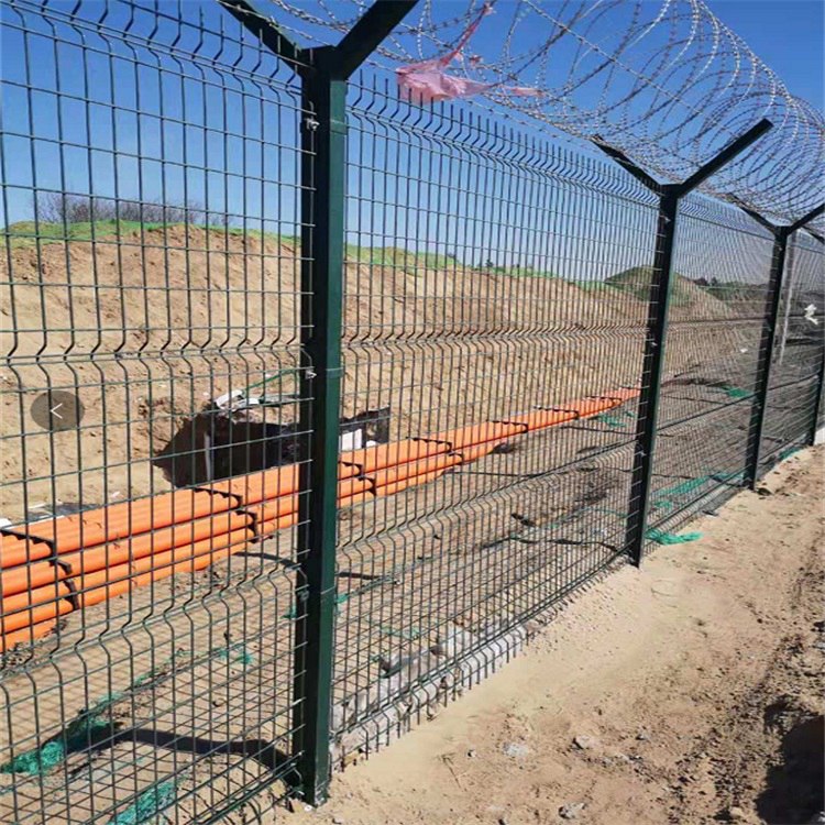 宜賓菜壩民用機場圍界防攀爬解決方案圖片1 宜賓菜壩民用機場圍界防攀爬解決方案圖片1
