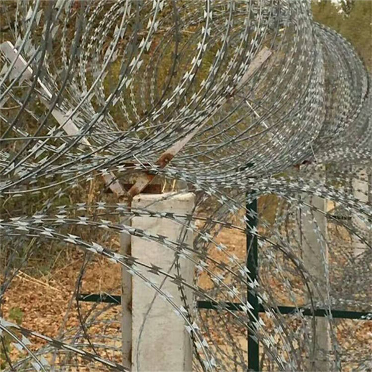 刀刺鋼網墻生產廠家圖片2 刀刺鋼網墻生產廠家圖片2