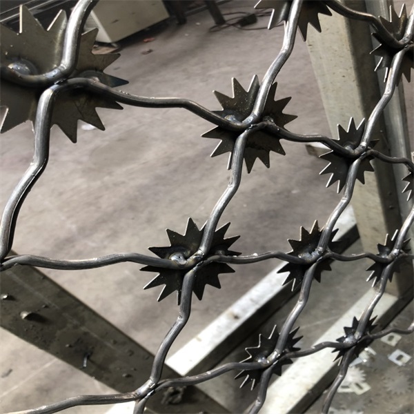 太陽花鋼網墻圖片3